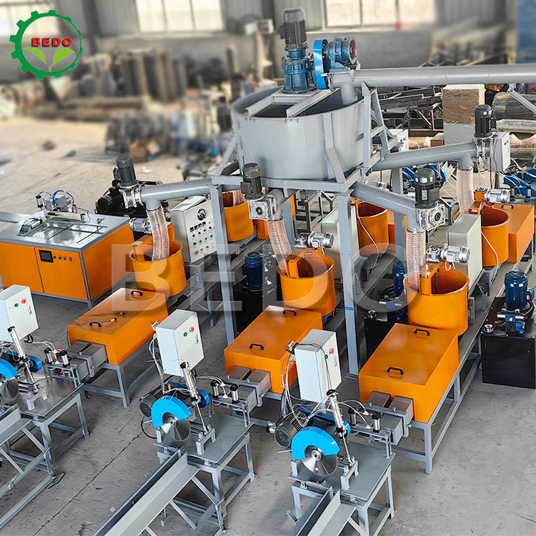 Automatic Wood Sawdust Block Hot Press Compress Machine With CE