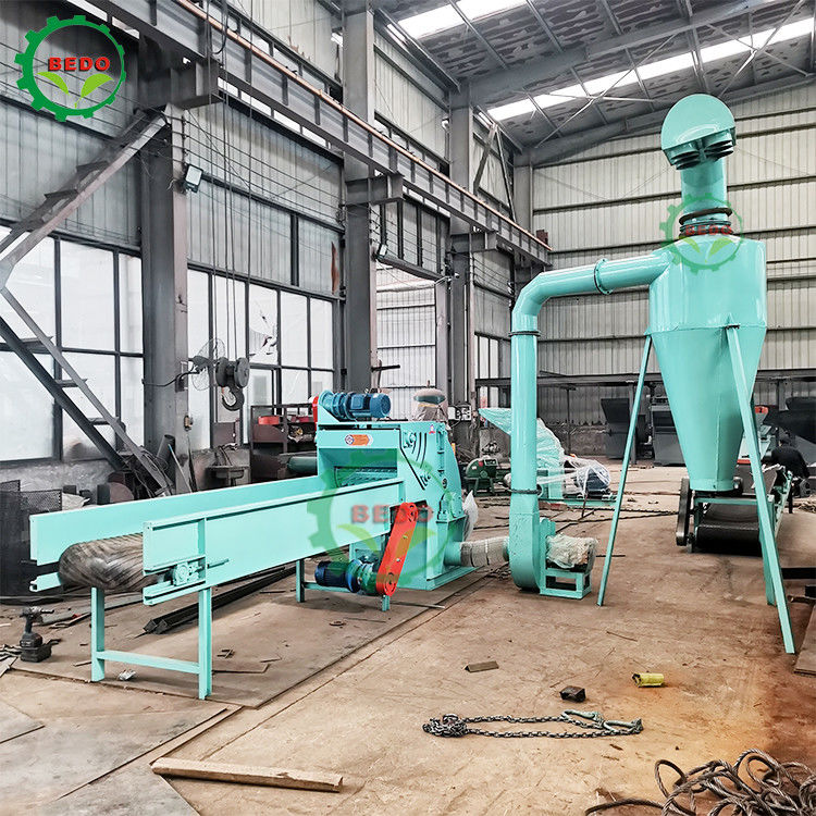 30KW Wood Crusher Machine 1800*1100*1150mm Noise Level≤60dB