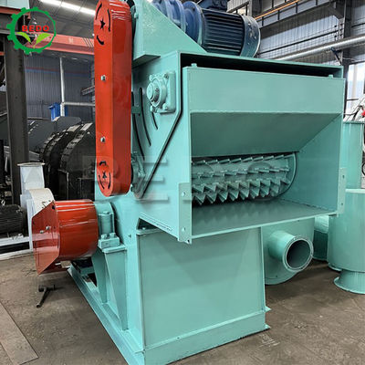 45KW लकड़ी के हथौड़ा मिल मशीन 2-5T/H क्षमता धूल कलेक्टर के साथ
