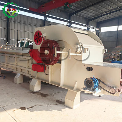 160KW हैवी ड्यूटी चेन फीडर ड्रम चिपर वुड क्रशर पावर प्लांट, वुड क्रशर का उपयोग करते हुए