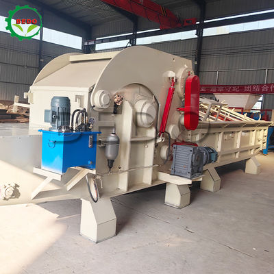 इनलेट आकार 1040*500 मिमी और फीडिंग मोटर पावर 5.5KW 5.5KW के साथ 160KW लकड़ी कुचल मशीन