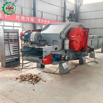 18-25T/H क्षमता लकड़ी कुचल मशीन फीडिंग मोटर शक्ति 5.5KW 5.5KW के साथ डिजाइन