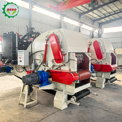 235HP डिस्क वुड चिपर मशीन तेज कुशल वुड चिपिंग औद्योगिक वानिकी स्क्रैडर उपकरण