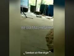 अनुकूलित लकड़ी के अपशिष्ट सेगस्ट ड्राईंग उपकरण 4kw