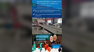 सुरक्षा अधिभार संरक्षण और पीएलसी नियंत्रण के साथ स्वचालित फ़ीड लकड़ी ड्रम चिपर