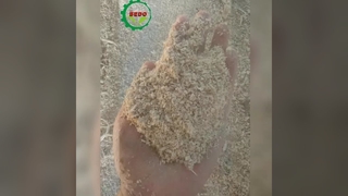 अधिभार संरक्षण और आपातकालीन स्टॉप के साथ सुरक्षित लकड़ी का बुरादा मशीन