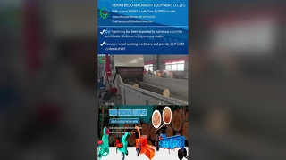 बिक्री के लिए लकड़ी कोल्हू 1000 मिमी ड्रम व्यास समायोज्य चिप आकार 15-45 मिमी